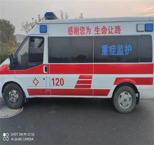 肇东救护车出租服务案例3