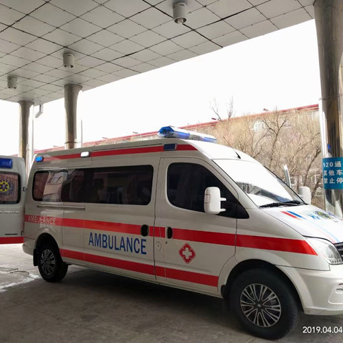 肇东救护车出租服务案例2